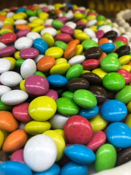 Шоколад Разноцветной Глазури — стоковое фото