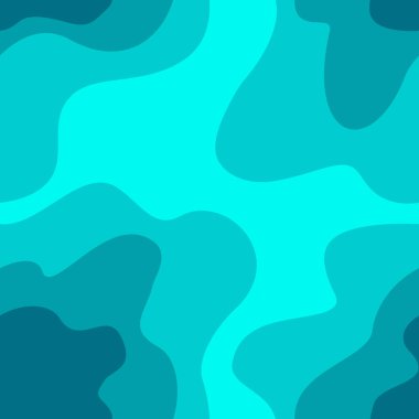 Soyut modern düz geometrik sıvı şekil kusursuz desen oluşturur. Renkli fütüristik şekilli modaya uygun desenli arka plan. Dekorasyon sunumu için kapak tasarımı şablonu, poster, afiş.