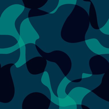 Soyut modern düz geometrik sıvı şekil kusursuz desen oluşturur. Renkli fütüristik şekilli modaya uygun desenli arka plan. Dekorasyon sunumu için kapak tasarımı şablonu, poster, afiş.