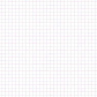 Kareli matematik okulu not defteri desenli şebeke kâğıdı pürüzsüz desen. Boş kare arkaplanı özetle. Beyaz renkte grunge dokusu. Boşluğu kopyala.