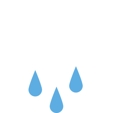 UI, mobil uygulamalar, gösterge panelleri ve hava durumu arayüzleri için saydam arkaplan üzerinde en düşük yağmur düzeyi hava durumu simgesi. Web ve uygulama projeleri için uygun temiz ve modern tasarım.