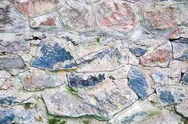 çok renkli taş duvar arka plan