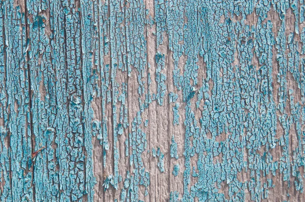 Blue painted wooden background — Stock Photo, Image
