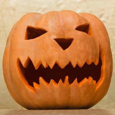 Cadılar Bayramı için kabak dekorasyon