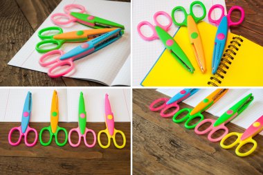 set makas ve dizüstü