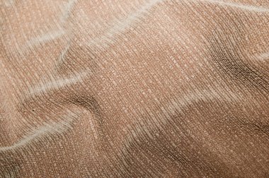 bir kumaş doku kahverengi