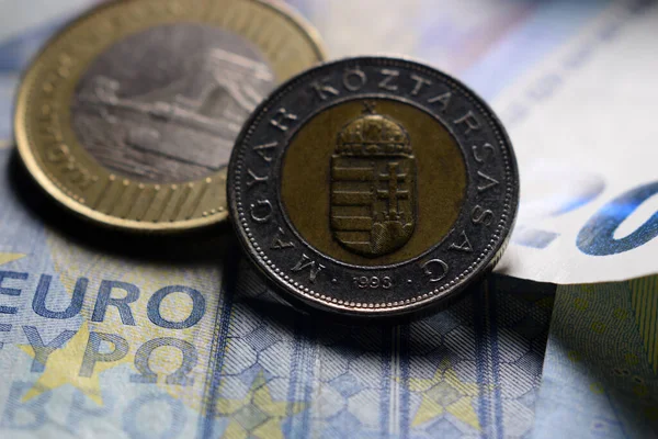 ハンガリーの通貨に近い — ストック写真