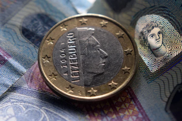 ルクセンブルクユーロ紙幣 — ストック写真