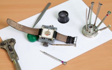 Kol saatini tamir için Araçlar