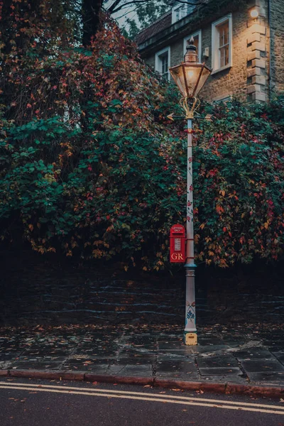 Frome Oktober 2020 Red Postbus Frome Een Marktstad Het Graafschap — Stockfoto