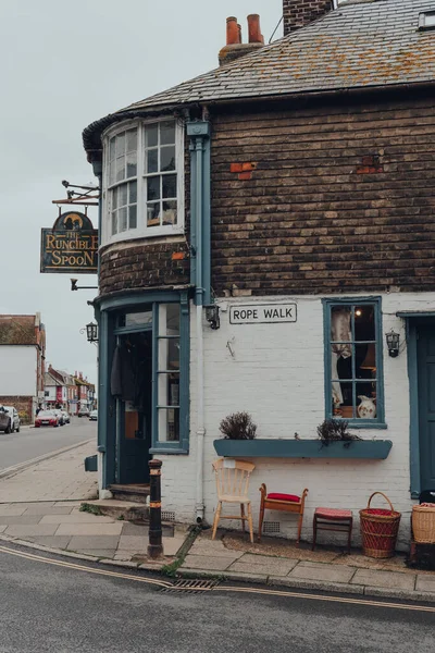 Rye October 2020 Second Hand Items Sale Runcible Spoon Rope — Stock Fotó