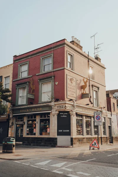 Лондон Велика Британія Серпня 2020 Facade Closed Bucks Head Pub — стокове фото