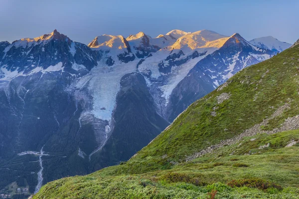 Mont blanc, Frankrike — Stockfoto