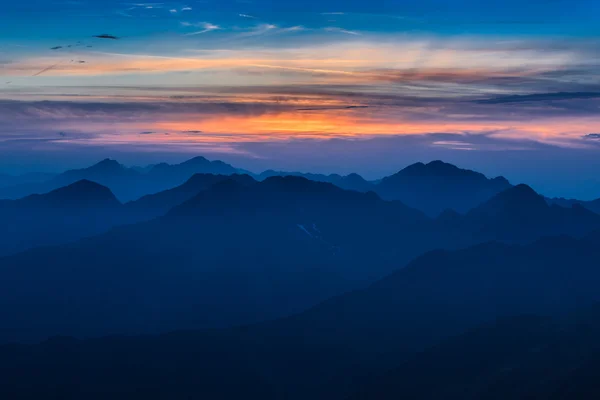 Făgăraş bergen, Rumänien — Stockfoto