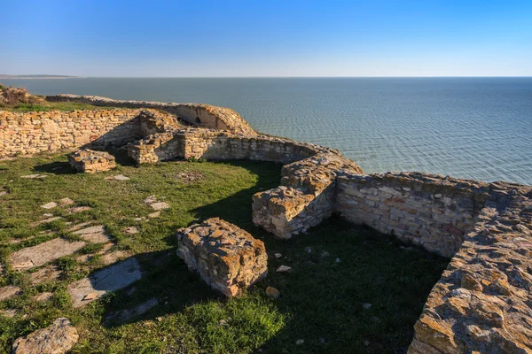 Argamum pevnost, Rumunsko — Stock fotografie