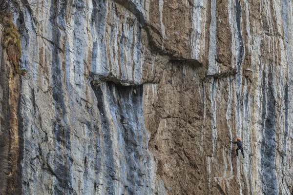 Escalador de rocas — Foto de Stock