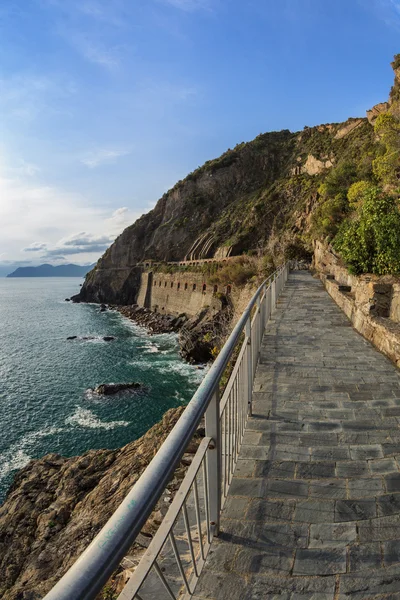 Via dell amor de Cinque Terre — Fotografia de Stock