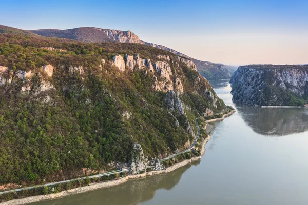 Wąwozy Dunaju, Rumunia — Zdjęcie stockowe