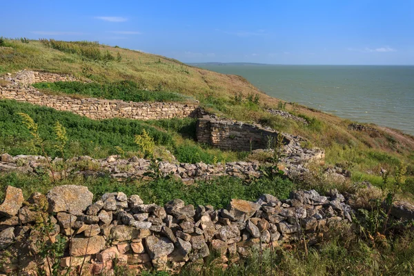 Argamum fästning, Rumänien — Stockfoto