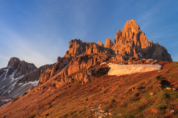 Monte Paterno (Paternkofel) — Stockfoto