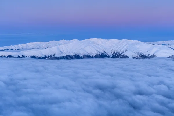 冬天山 — 图库照片