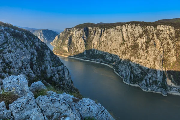 Wąwozy Dunaju, Rumunia Obrazek Stockowy