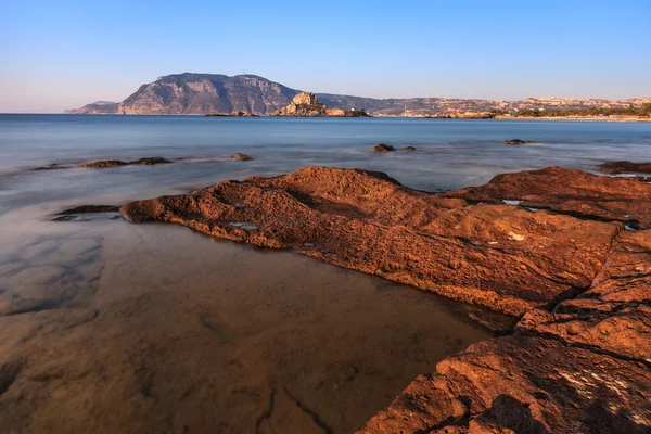 Nascer do sol na praia — Fotografia de Stock