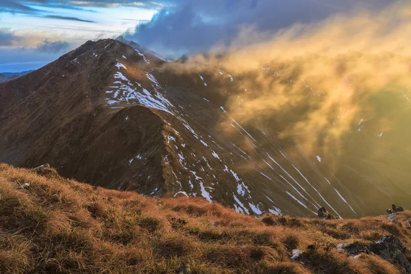 Sunrise in Fagaras Mountains — Stock Photo, Image