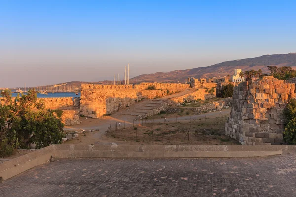 La fortezza di San Giovanni nell'isola di Kos in Grecia — Foto Stock