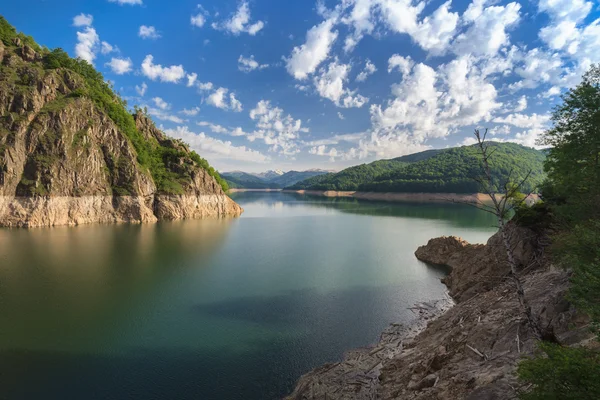 Vidraru lake, Romanya — Stok fotoğraf