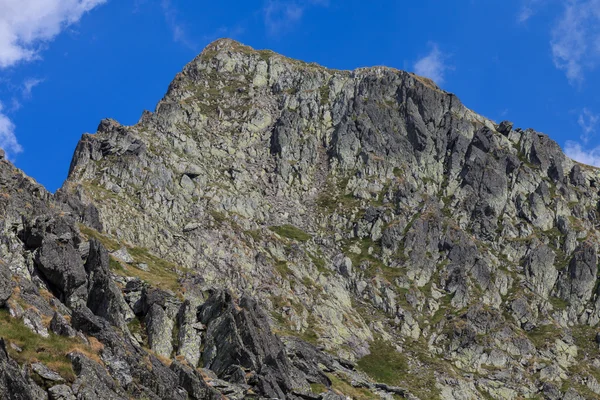 O Pico de Negoiu. Fagaras Mountains, Roménia — Fotografia de Stock