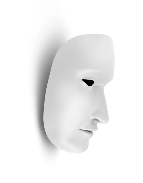 White mask, theater concept — Stock Photo, Image