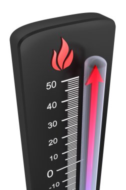 Termometre: sıcaklık yükselişi