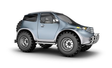 Offroad araba konsepti. kendi tasarım.