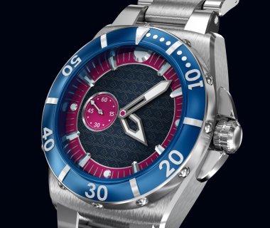 mekanik kol saati. 3D modeli. kendi tasarım