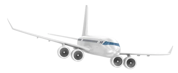 Large passenger plane. My own design. — Stock Photo, Image