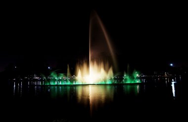 Ibirapuera Parkı gece