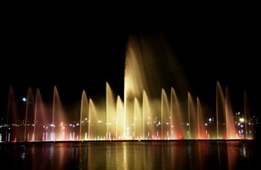 Ibirapuera Parkı gece