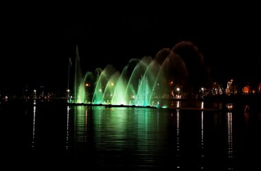 Ibirapuera Parkı gece