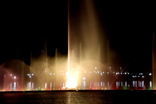 Parque Ibirapuera la noche — Foto de Stock