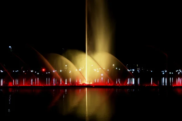 Парк Ібірапуера ніч — стокове фото