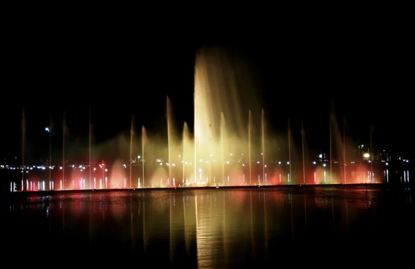 Parque Ibirapuera la noche — Foto de Stock