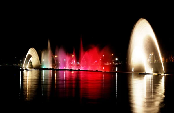 Ibirapuera Parkı gece — Stok fotoğraf
