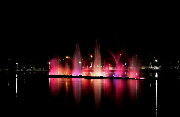 Parque Ibirapuera la noche — Foto de Stock