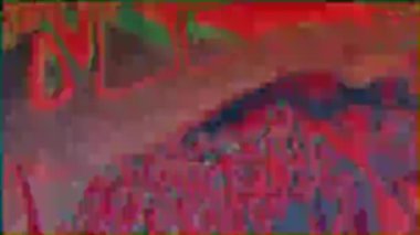 Karışık renkli hata verisi fütürist siber punk holografik arkaplan.