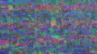 Soyut neon bilim kurgu, rüya gibi holografik arka plan. Eski kaset gösterisi. 