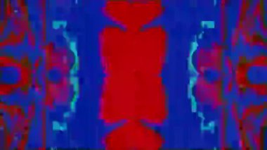 Kaleydoskop geometrik web punk zarif arkaplan. 