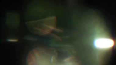 Sıradan bir bokeh nostaljik yanardöner arka plan. Mercek parlaması.