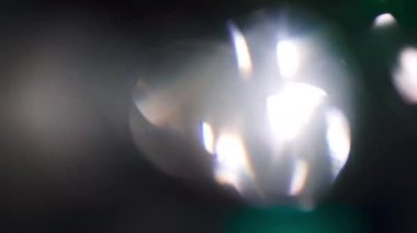 Gelişigüzel geometrik bilim kurgu yanardöner arka plan. 