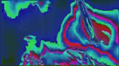 Çok renkli, dinamik bilim kurgu modası pırıl pırıl arka plan. 